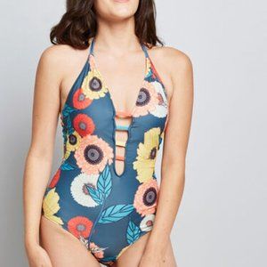 Modcloth The Tereza One-Piece Swimsuit Small